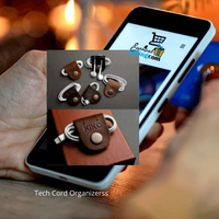Thumbnail for Versatile Electronic Cord Organizers With Wallet - Essentialgifting