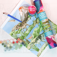 Thumbnail for Premium Dinosaur DIY Paint-By-Number Craft Kits for Kids - Essentialgifting