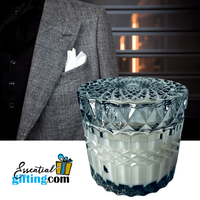 Thumbnail for Candle, Heathered Suede Petite Shimmer - Essentialgifting