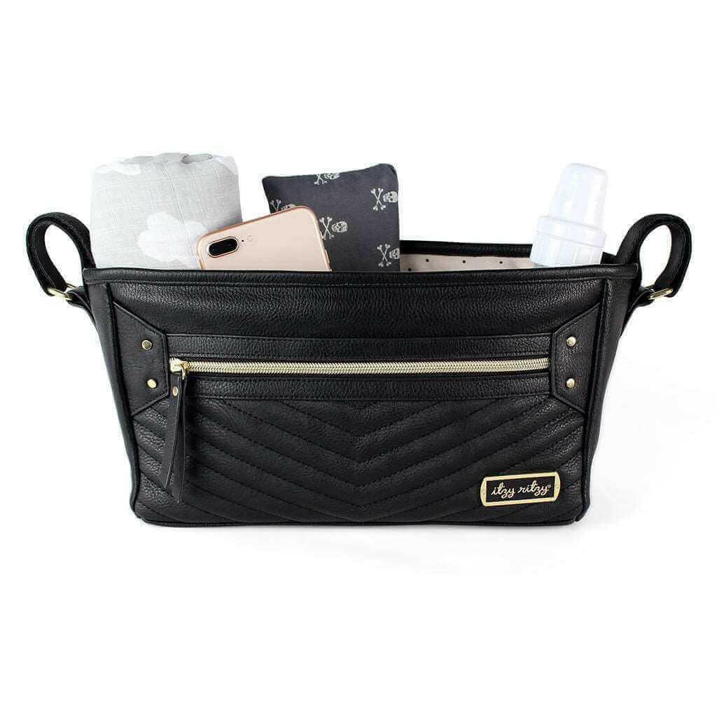 Premium Baby Stroller Caddy And Pacifier Organizer Set - Essentialgifting