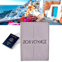 Thumbnail for Stylish Travel Passport Holder With Card Slots - Essentialgifting
